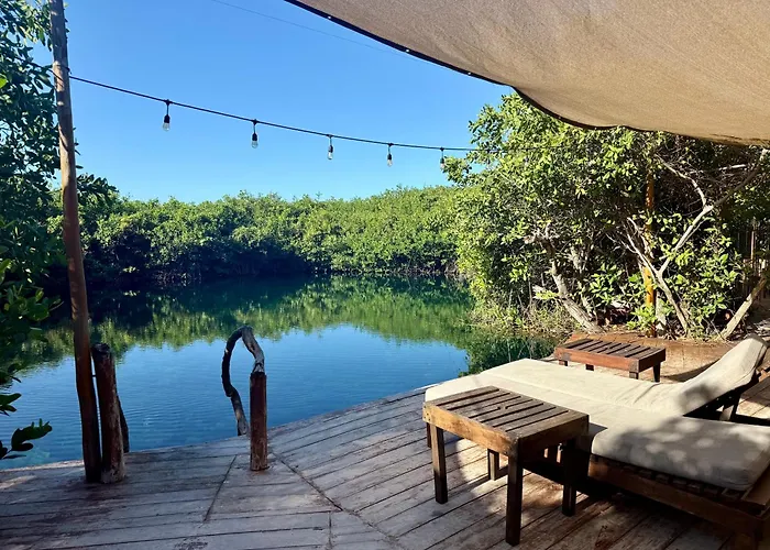Apartment Garden Atelier - Private Cenote & Steps From The